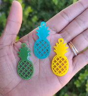 Pineapple Silicone Mold - Mold for Earrings - Silicon Jewelry mold - Molds for Epoxy Resin - Jewelry Making Mold for Keychain - Charms - Art By Suleny Craft Store LLC