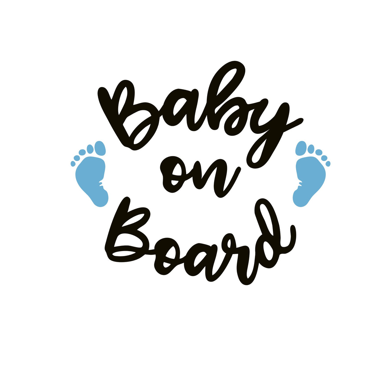 Baby on Board Car Decal Sticker