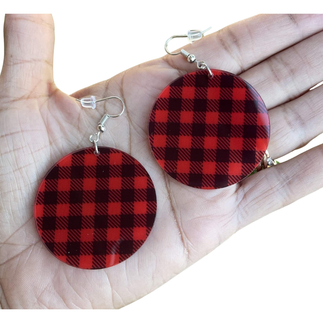 Christmas Dangle Drop Earrings Set