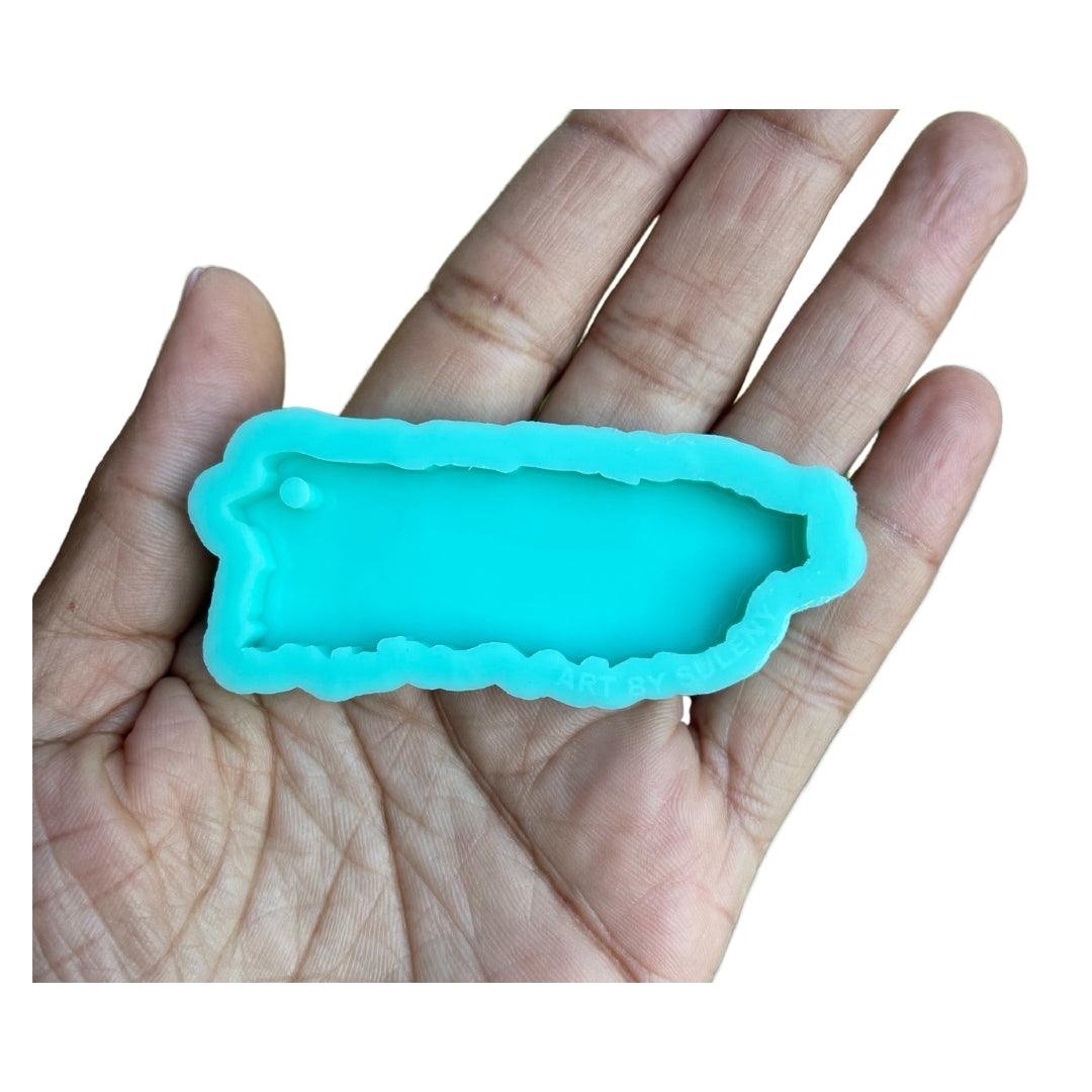 Puerto Rico Map Mold