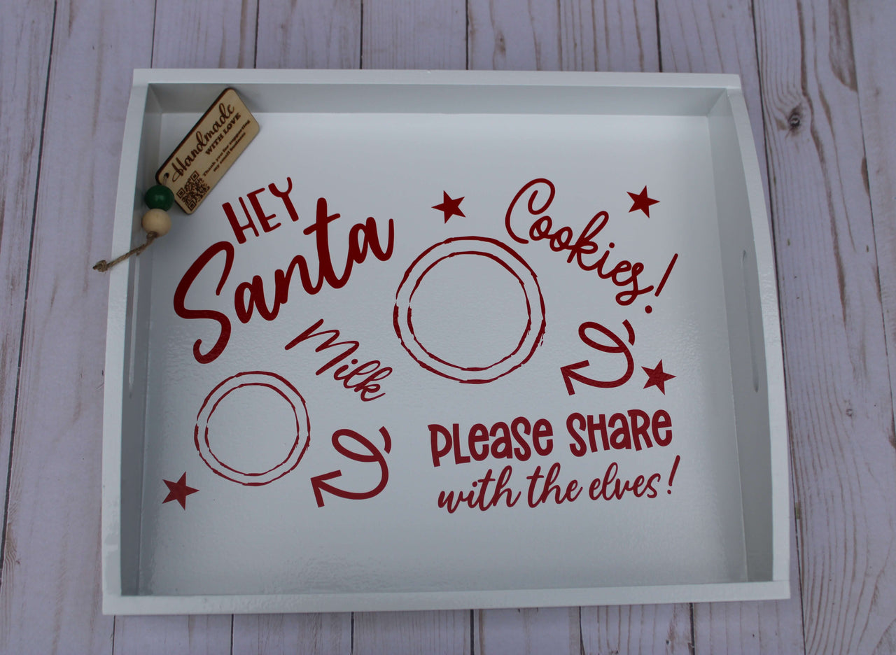 Cookies for Santa Tray Christmas Eve Tray