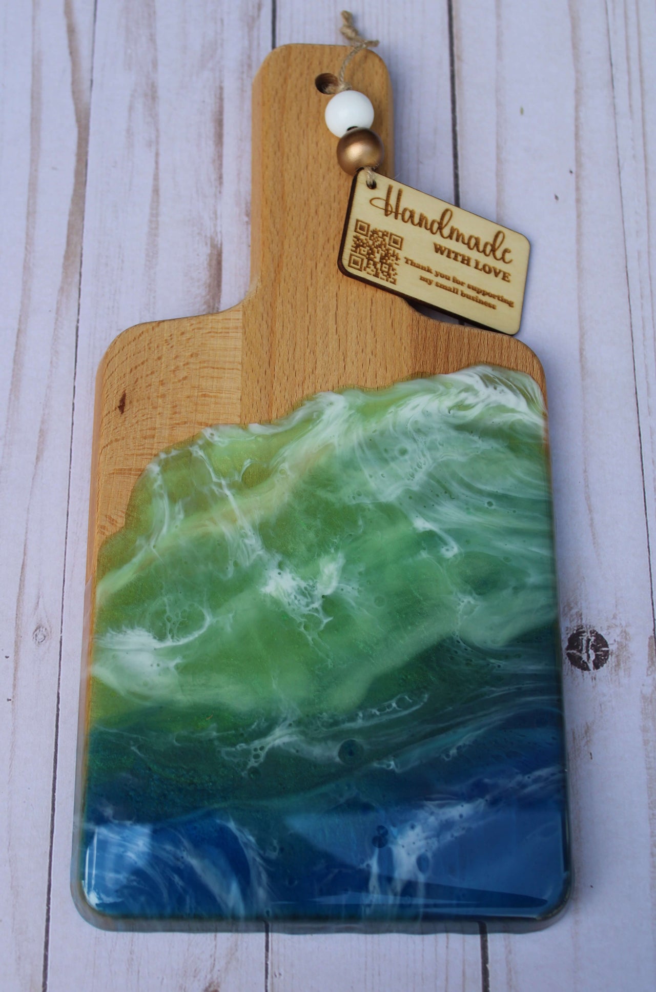 Ocean Breeze Cutting Board Cheese Serving Board
