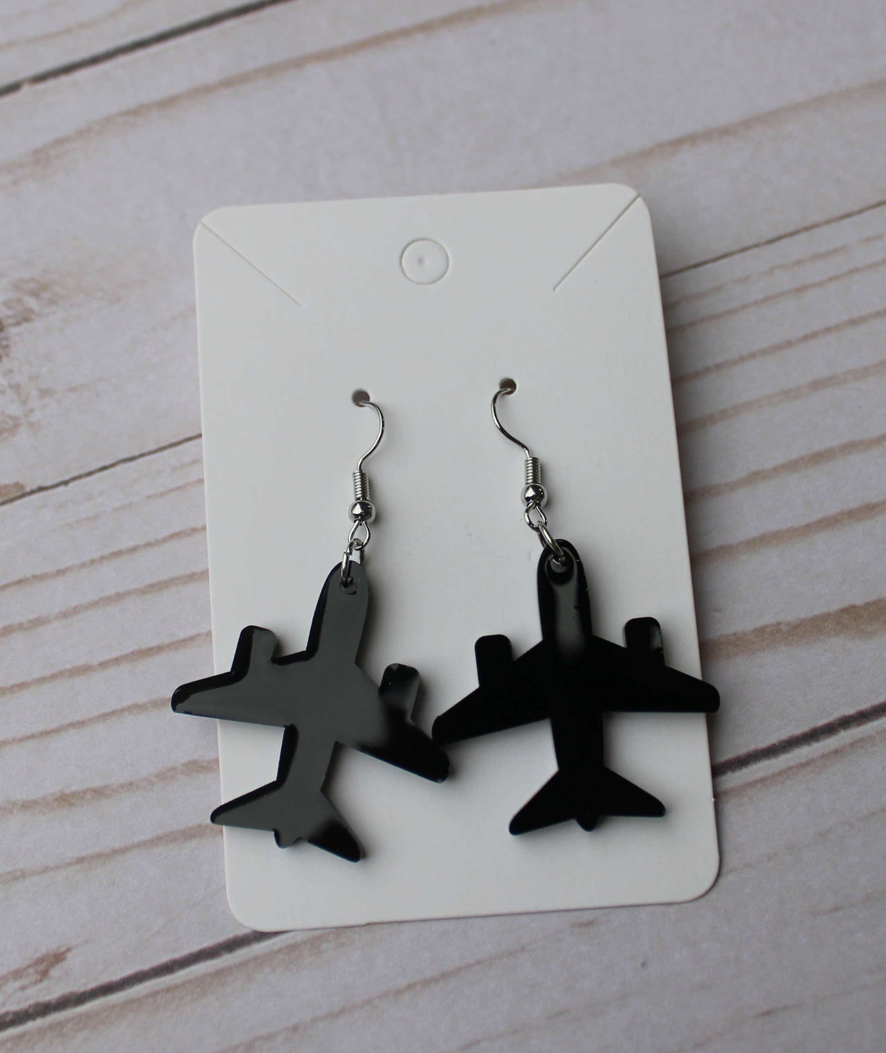 Airplane Dangle Earrings Aircraft Earrings