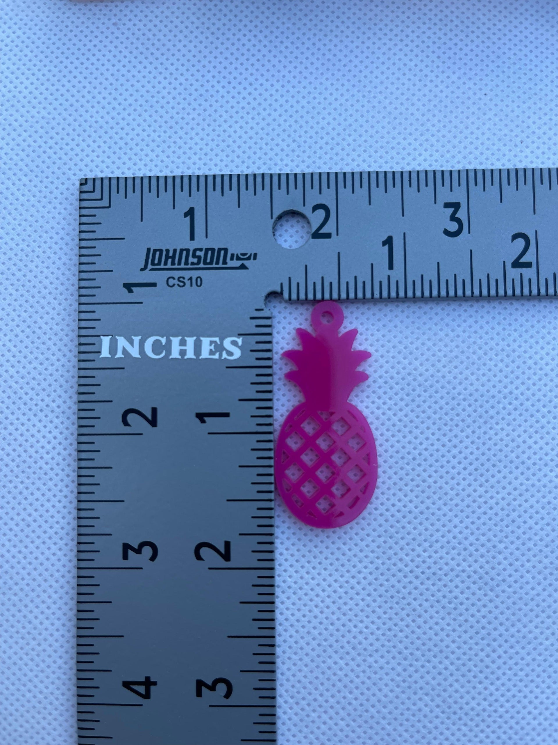 Pineapple Silicone Mold - Mold for Earrings - Silicon Jewelry mold - Molds for Epoxy Resin - Jewelry Making Mold for Keychain - Charms - Art By Suleny Craft Store LLC