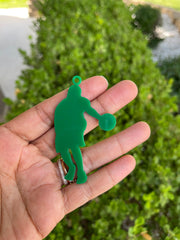 Basketball Player Keychain Mold - Mold for Resin - Basketball Mold - NBA Player Mold - Keychain mold - Silicone Mold for Epoxy Resin - Art By Suleny Craft Store LLC