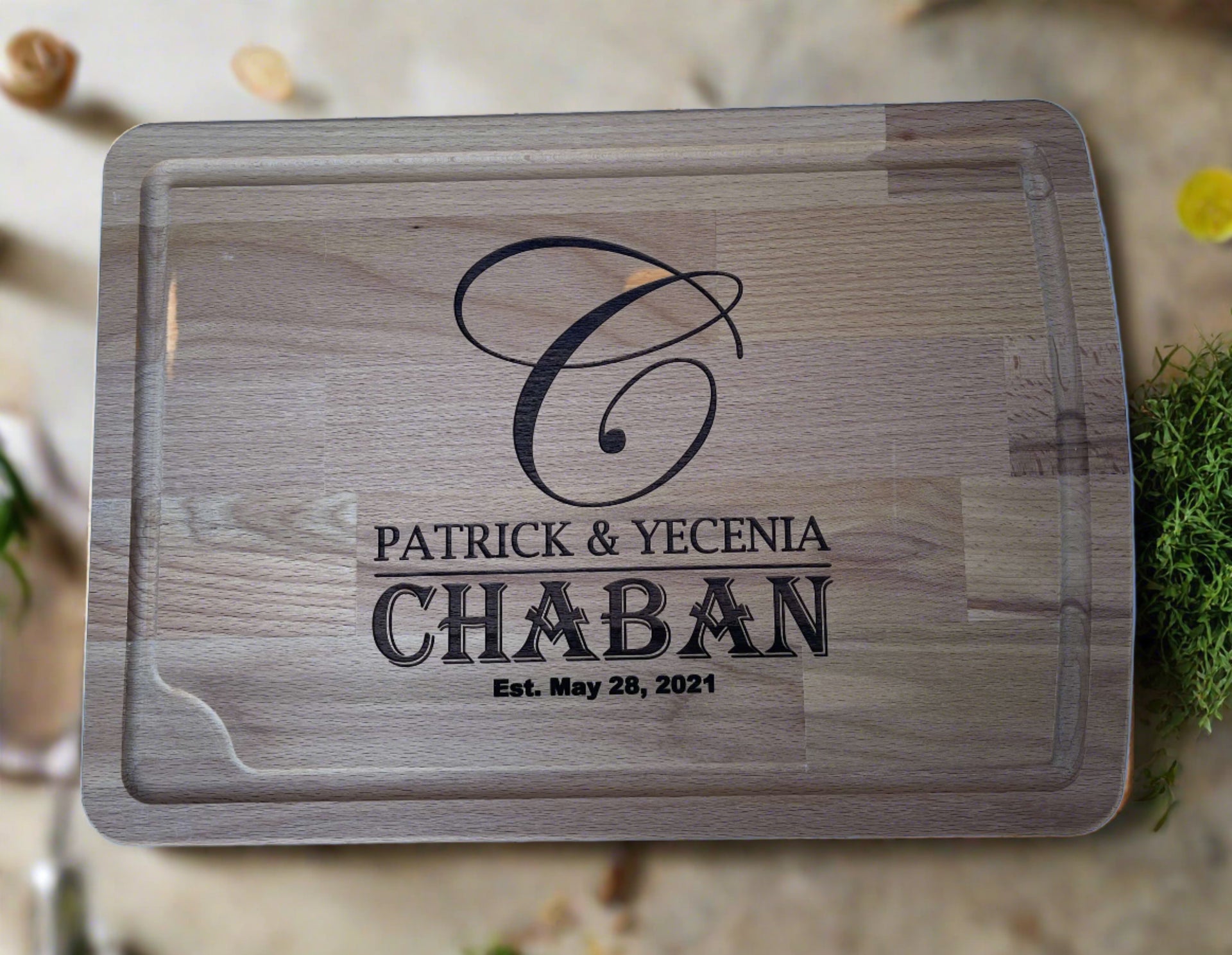 custom cutting board