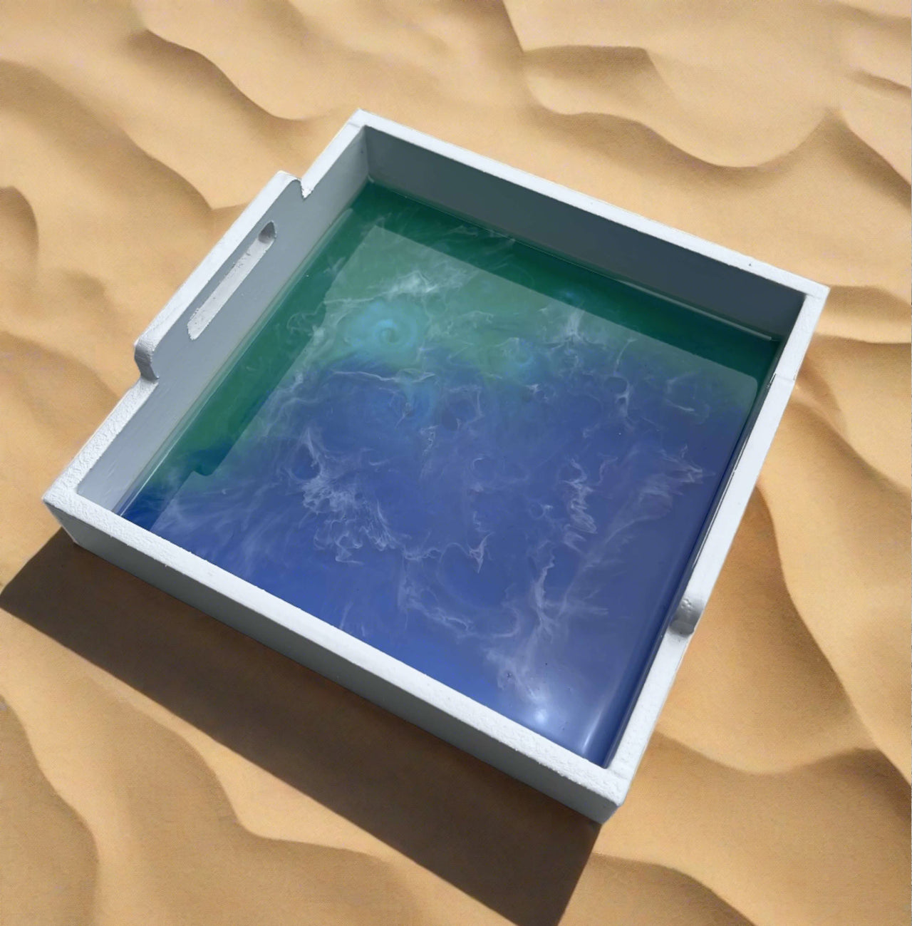 Resin tray