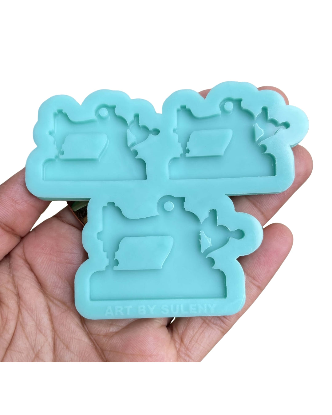 Sewing Machine Mold / Sew Silicone Mold / Earrings & Keychain Making