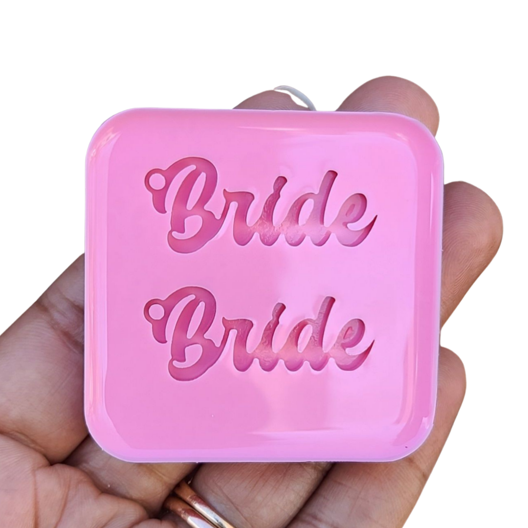 Bride Silicone Mold for Resin Bride Earrings Mold