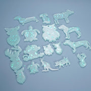 Turtle Mold for Keychain / Resin Silicone Mold / Turtle Silicone Mold