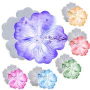 Flower Mold Set of 6 / Home Decoration Silicone Molds / Tray Mold / Coaster Mold Mold for Resin /