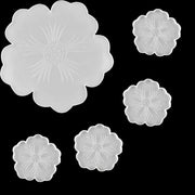 Flower Mold Set of 6 / Home Decoration Silicone Molds / Tray Mold / Coaster Mold Mold for Resin /