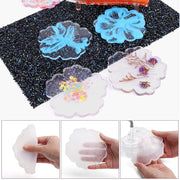 Flower Mold Set of 6 / Home Decoration Silicone Molds / Tray Mold / Coaster Mold Mold for Resin /