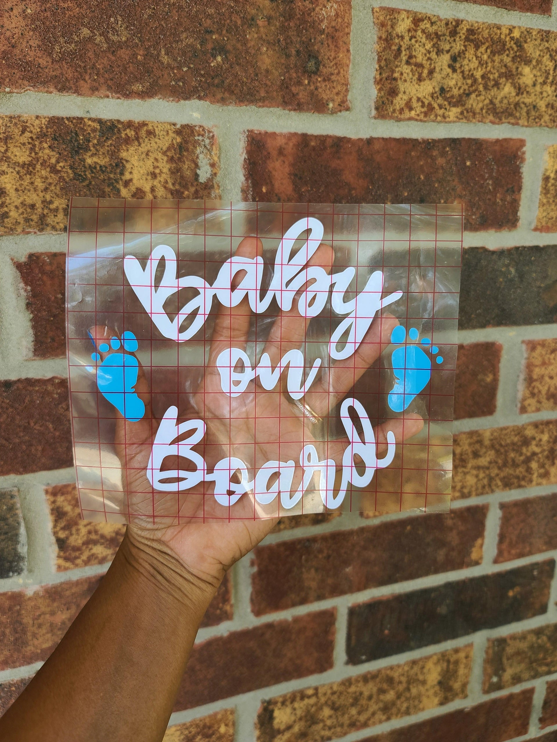 Baby on Board Sticker, car vinyl stickers, Decal Stickers, boy and girl