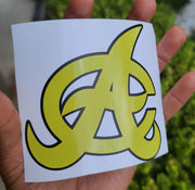Aguilas Cibaenas Vynil Car Sticker Dominican Baseball Stickers Bumpers Stickers Aguilas Cibaeñas - Art By Suleny Craft Store LLC