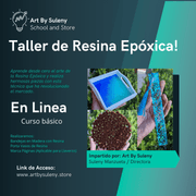 Taller Virtual de Resina Epóxica!