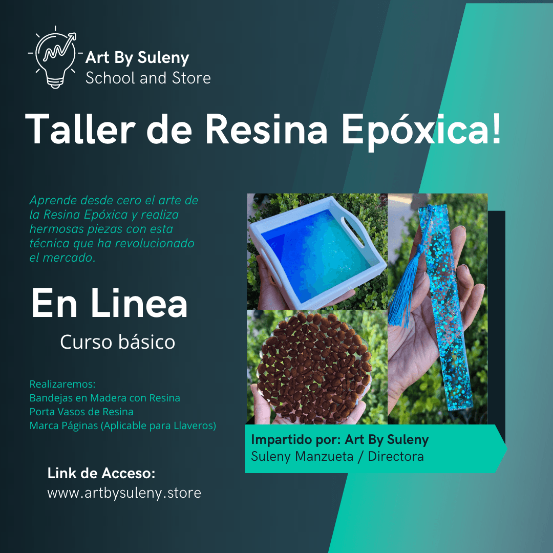 Taller Virtual de Resina Epóxica!