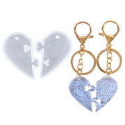 Heart Locks for Lover Mold / Couples Pendant Mold / Hear Mold for Jewelry / Love Mold