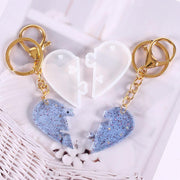Heart Locks for Lover Mold / Couples Pendant Mold / Hear Mold for Jewelry / Love Mold