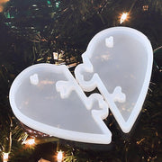 Heart Locks for Lover Mold / Couples Pendant Mold / Hear Mold for Jewelry / Love Mold