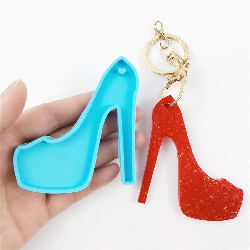 High Heel Silicone Mold - Resin Mold - Earrings Molds - Resin Silicone Mold - Epoxy Resin Mold