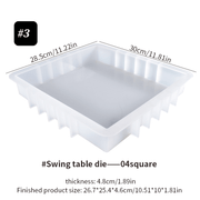 Large Resin Mold / Home Decoration Silicone Molds / Rentangle Large Mold / DIY Epoxy Resin Art / Rectangle Big Mold