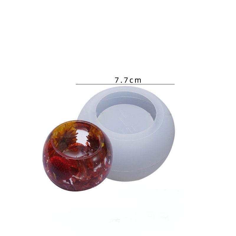 2PCS 3D Round Column Candles Mold / Resin Candle Mold / Soap Mold / DIY Epoxy Resin Art / Single Mold - Art By Suleny Craft Store LLC