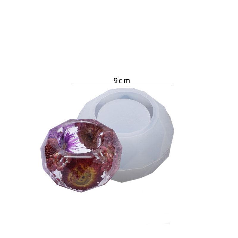 2PCS 3D Round Column Candles Mold / Resin Candle Mold / Soap Mold / DIY Epoxy Resin Art / Single Mold - Art By Suleny Craft Store LLC
