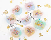 Quicksand Double Layer Keychain Resin Mold,Resin Shaker Mold for Pendant Jewelry Keychain Decoration Craft Making DIY - Art By Suleny Craft Store LLC