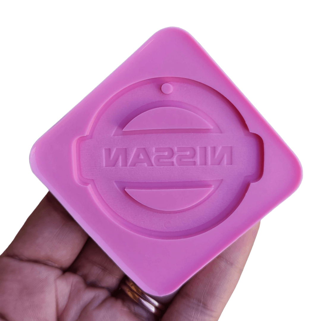 Car Mold for Keychain, Silicone Mold Keychain, Car Brand Mold, NISSAN Mold - Art By Suleny Craft Store LLC