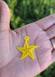 Starfish Silicone Mold - Starfish Mold - Mold for Earrings -Mold for Resin - Mold for Keychain - Mold for Charms - Art By Suleny Craft Store LLC
