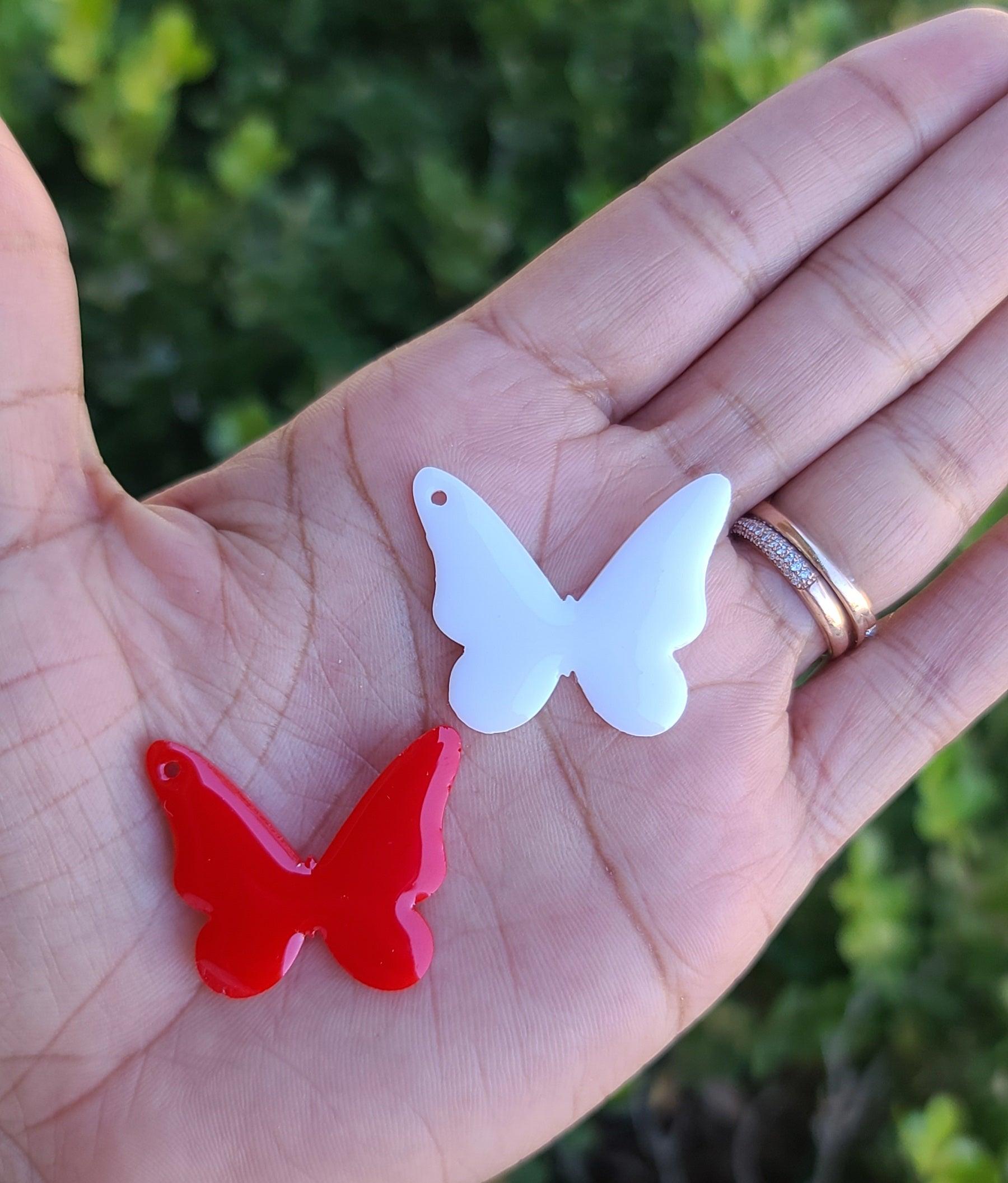 Butterfly Silicone Mold - Camera Silicone Mold - Mold for Earrings - Mold for Epoxy Resin - Mold for Keychain - Mold for Clay - Art By Suleny Craft Store LLC