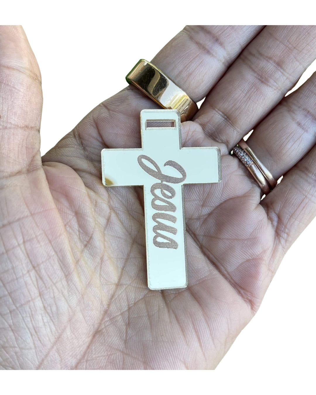 Bookmark Charms, Pendant for Bible Ribbons, Diaries and Notebooks Hangers, Mirror Acrylic Planners Holder