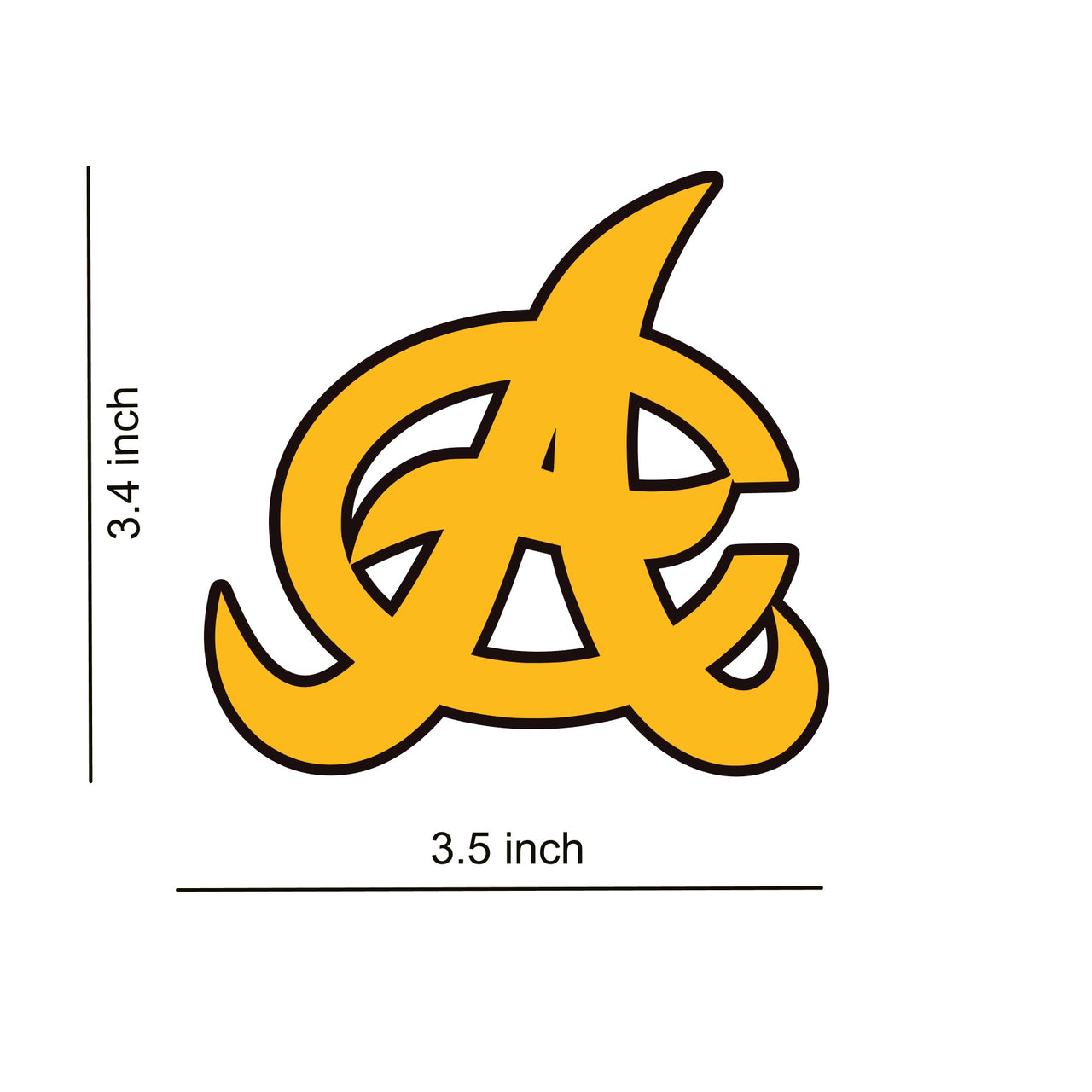 3 Pcs Aguilas Cibaenas Vynil Decal Sticker Dominican Baseball Bumpers Stickers