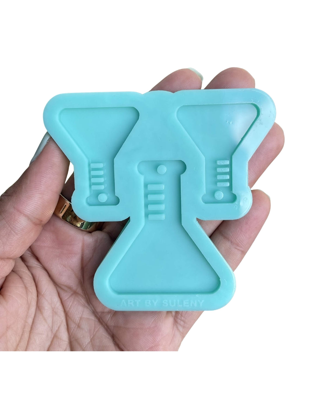 Chemistry Beacker Silicone Mold Nurse Medical Earrings Making