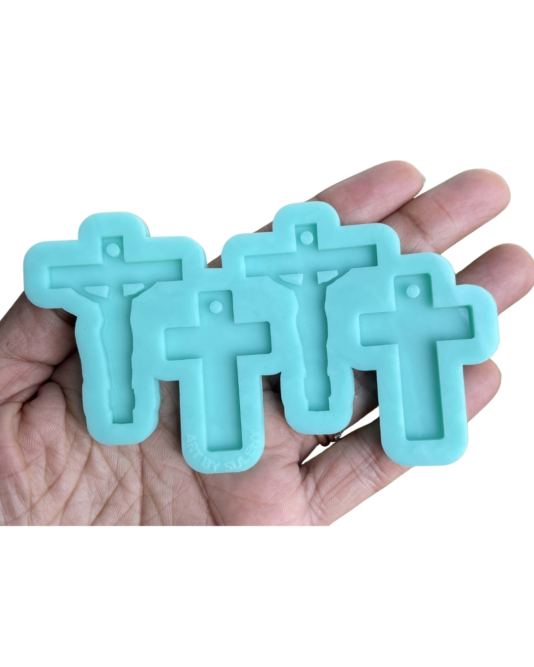 Cross Religious Silicone Mold Earrings & Jewerly Cross Jesus