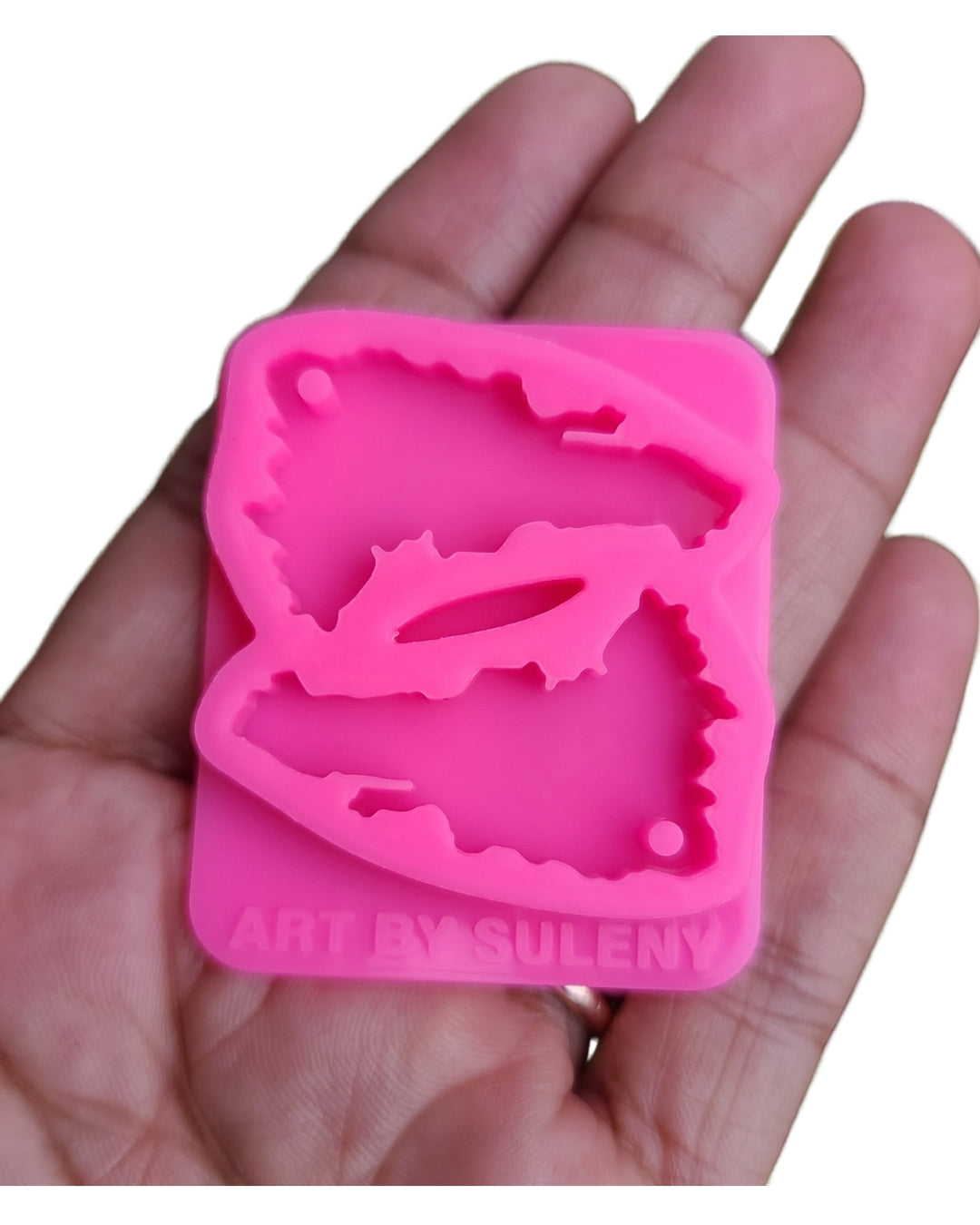 Dominican Republic Map Mold DR Map Earrings Mold DR Silicone Mold