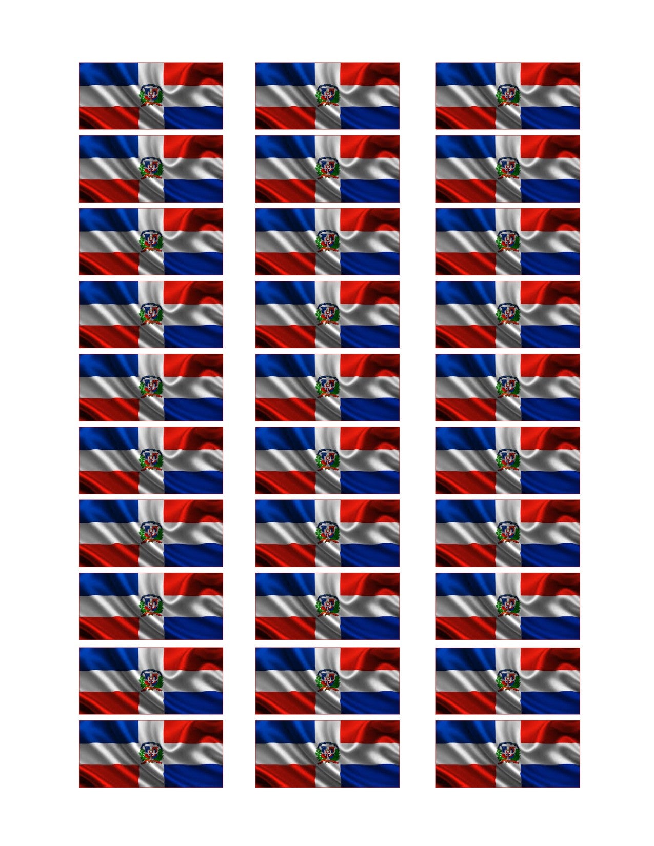 30 Custom Resin Dominoes Stickers with Favorite Team Picture or Logo