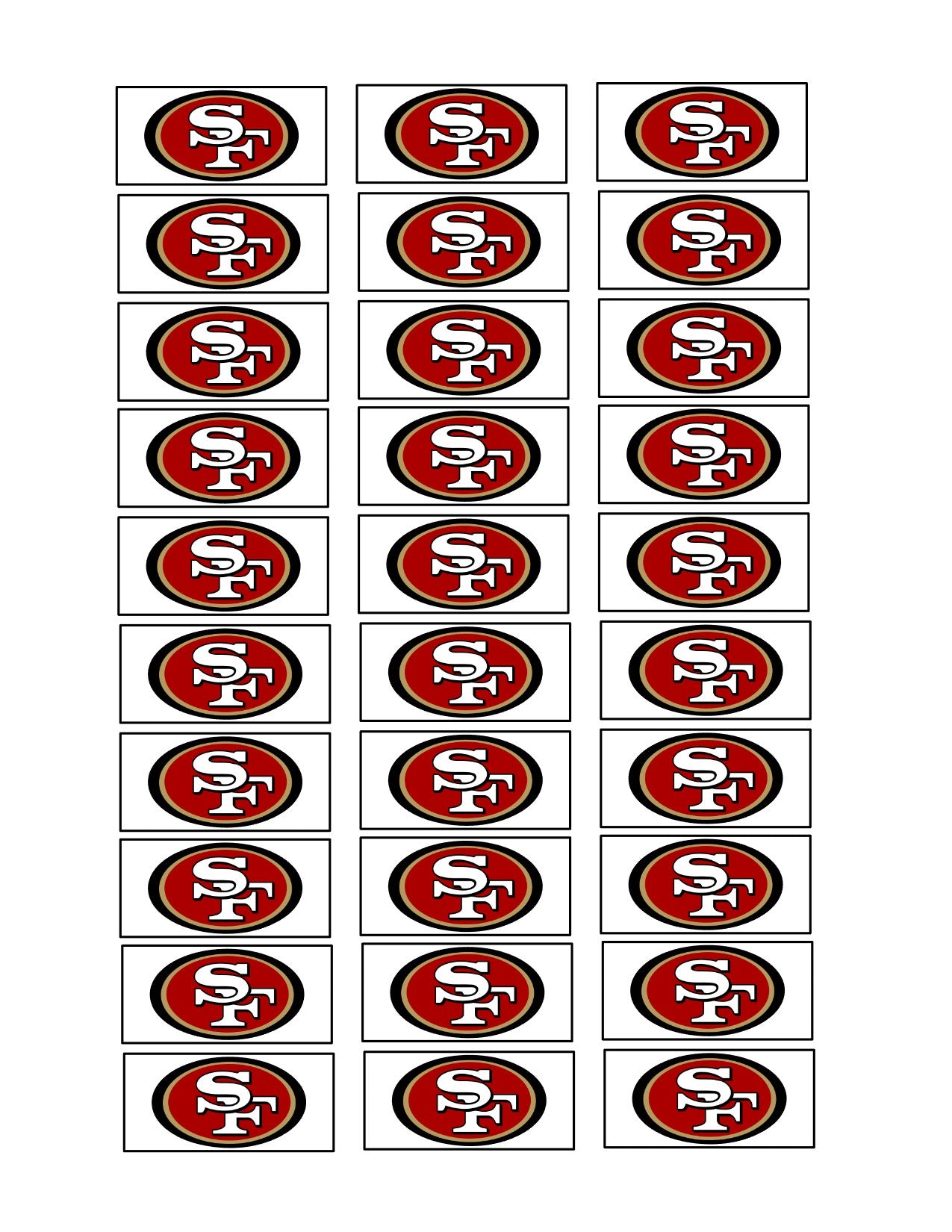 30 Custom Resin Dominoes Stickers with Favorite Team Picture or Logo Domino