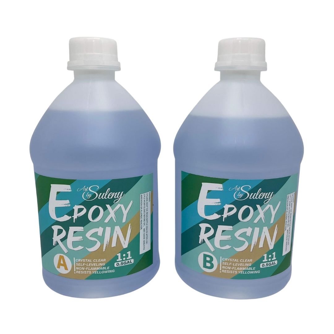 Epoxy Resin Super Crystal Clear, Super Glossy Resin Gallon Kit