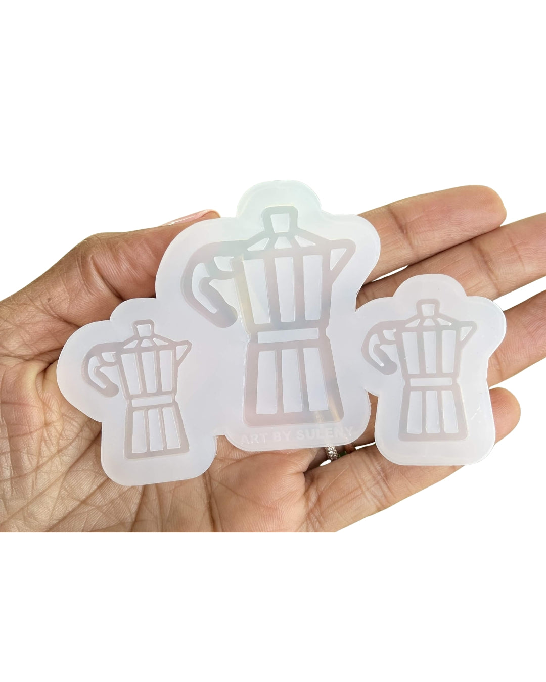 Coffee Pot Mold for Earrings Coffee Lovers Molds Greca Pot