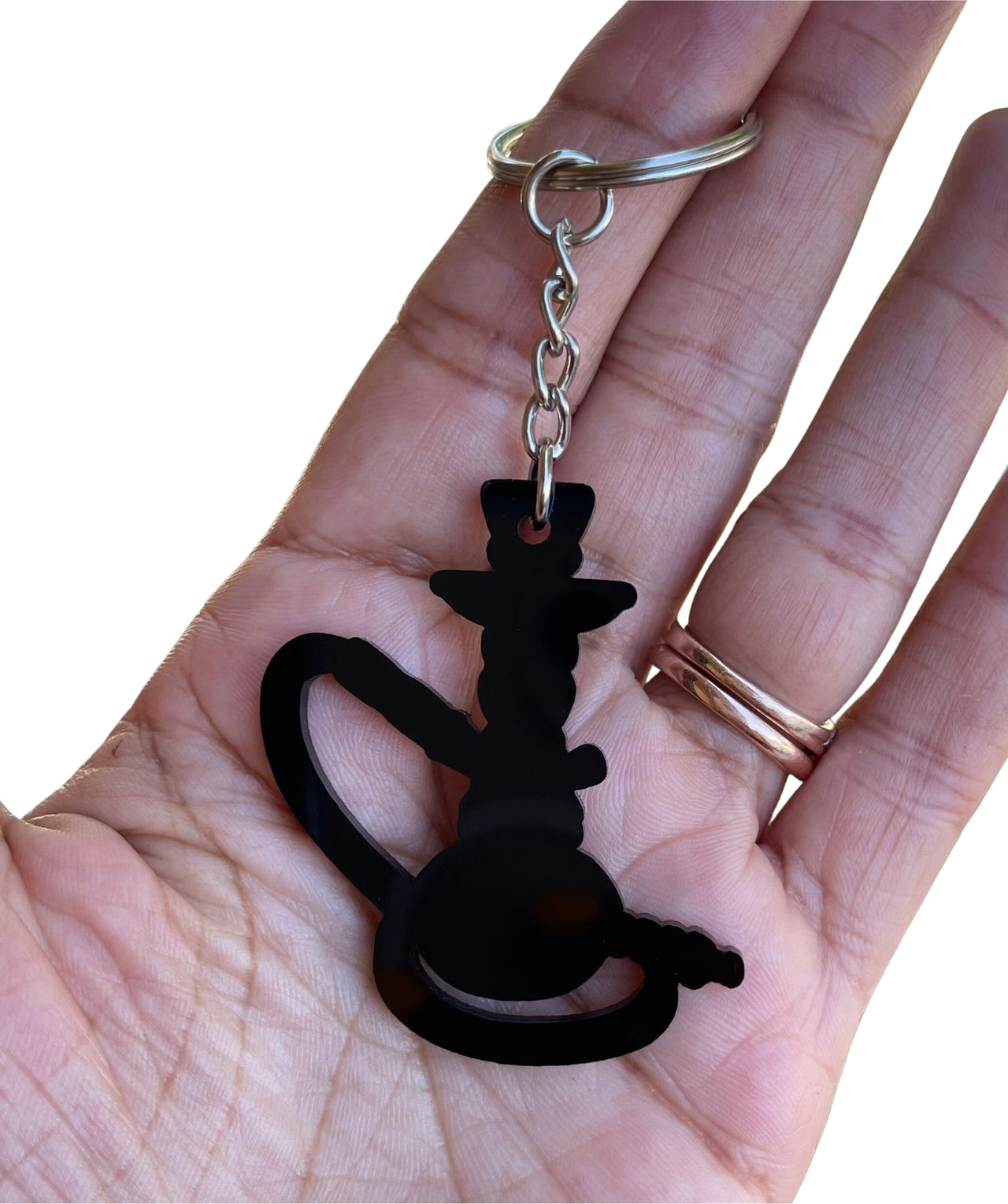 Hookah Cast Acrylic Keychain