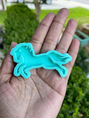 Horse Mold for Resin - Resin Molds - Mold for Jewelry Making - Keychain Earrings Molds - Horse Silicone Mold - Mold for Epoxy Resin - Animal Molds - Horse - Art By Suleny Craft Store LLC