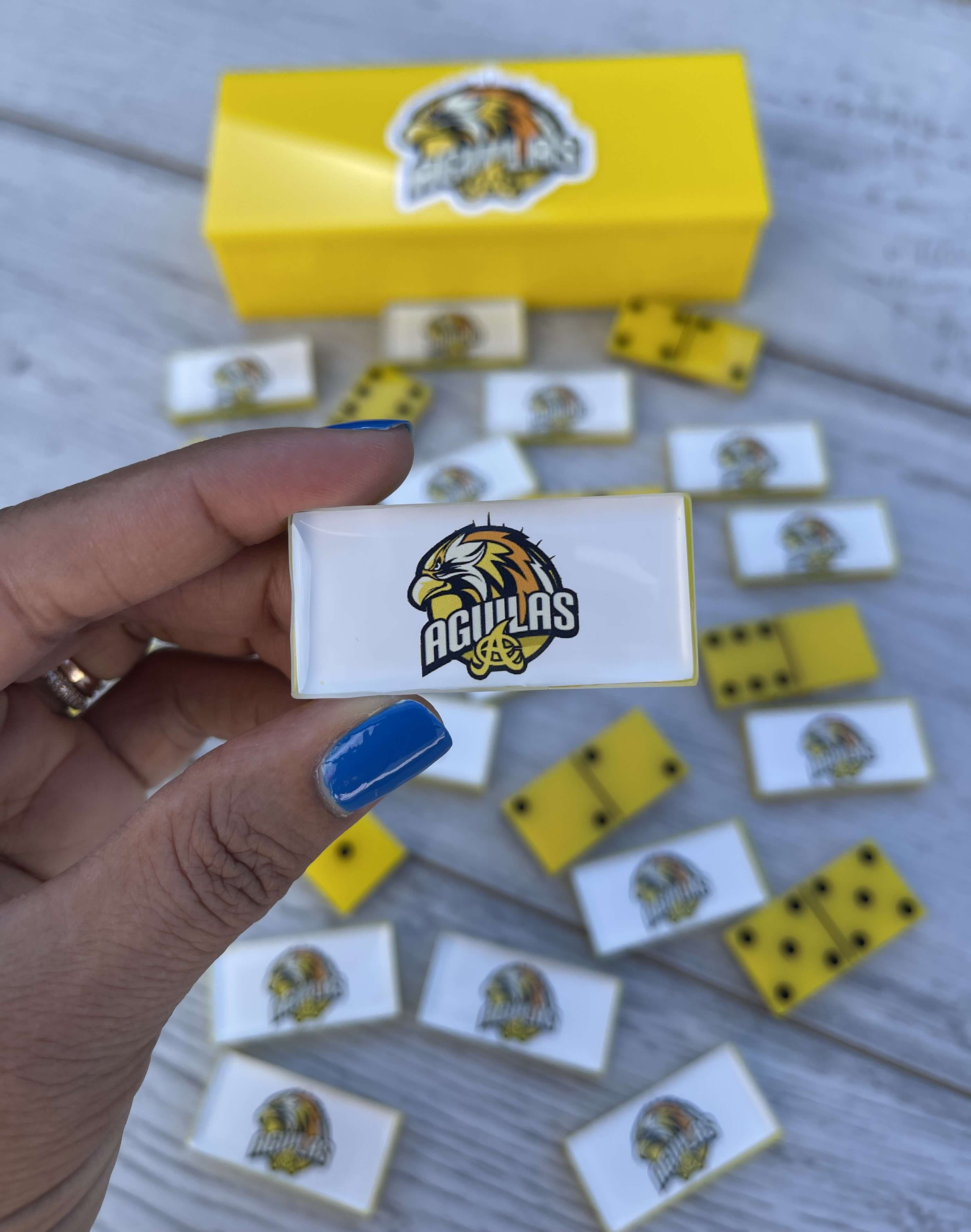 Las Aguilas Baseball | Custom Dominoes | Hand Made | Epoxy cheapest | República Dominicana | Baseball | Father’s Day Gift Idea