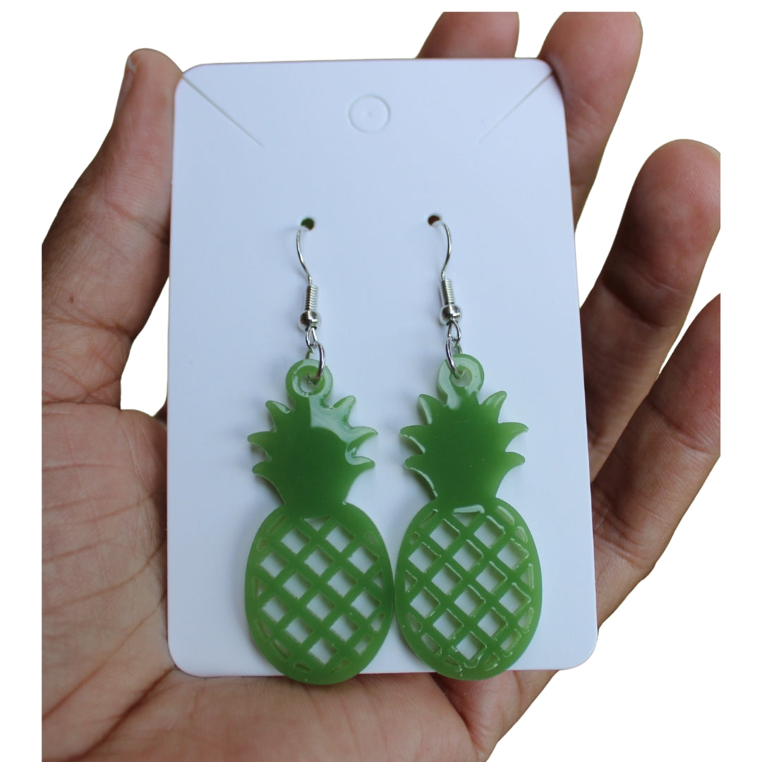 Tropical Pineapple Dangle Earrings