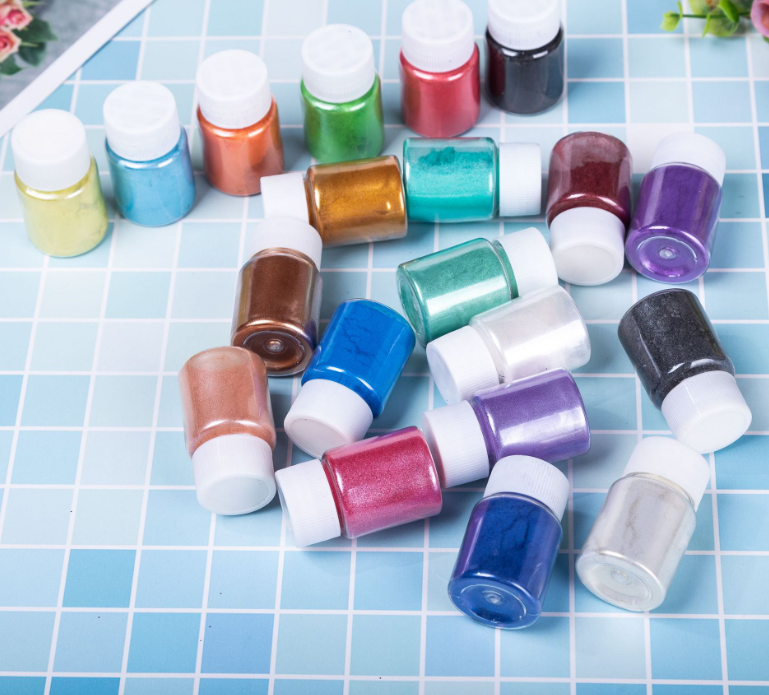 32  Colors Mica Powder for Epoxy Resin, Candles, Craft and Cosmetic Making