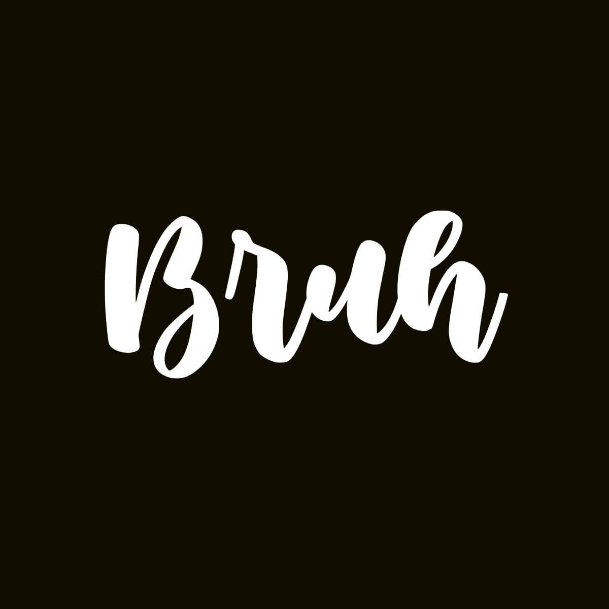 2 Pcs BRUH Teen Mom Funny Car Decal Sticker Gift for Mom ideal for Car Truck Laptop Notebook Mirror