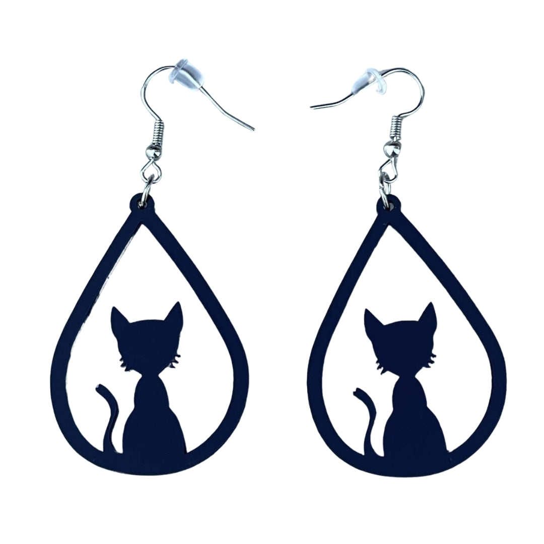 Cute Cat Halloween Earrings Cat Earrings for Women Gift Halloween Jewelry