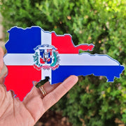 Dominican Republic Map Decal Sticker