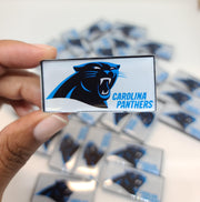 Carolina Panthers NFL Custom Domino Set / Panthers Dominoes / All Teams Customized - Art By Suleny Craft Store LLC